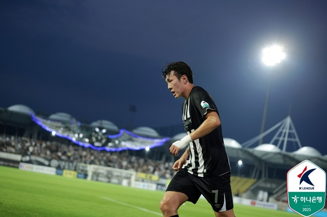 신재원. /사진=한국프로축구연맹 제공