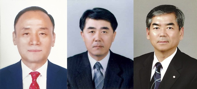 (왼쪽부터) 박진태 대표, 김수민 대표, 안경만 대표. /사진=문체부