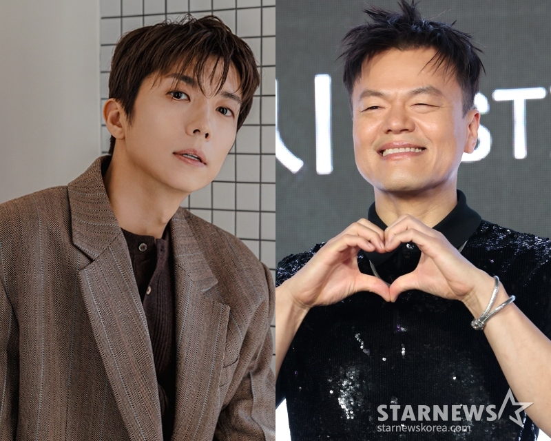 2PM 장우영, 박진영 /사진=JYP엔터테인먼트, 스타뉴스 