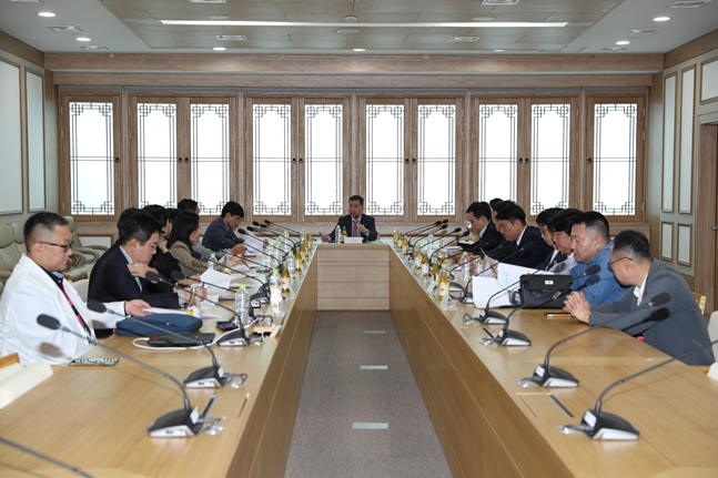 지난 12일 열린 1차 스포츠의학위원회 모습. /사진=대한체육회