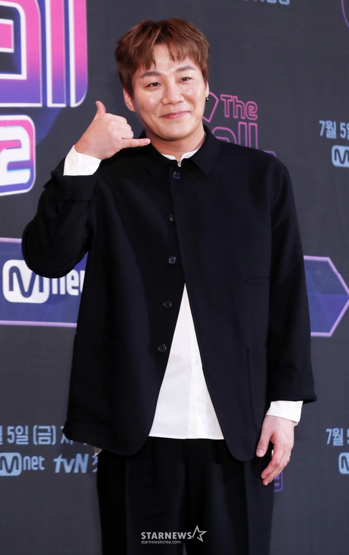  가수 윤민수가 5일 오전 서울 마포구 상암 CJ E&M에서 진행된 Mnet '더 콜2' 제작발표회에 참석해 포즈를 취하고 있다. /2019.07.05