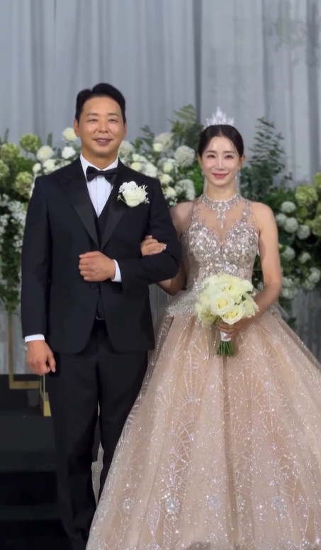 가수 박상준, 배우 김하영 /사진=인스타그램