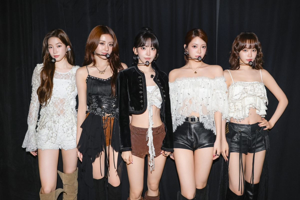 르세라핌 샌프란시스코 공연 현장 사진 /사진제공=쏘스뮤직 