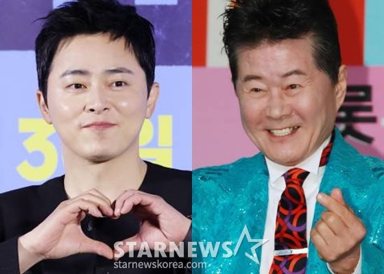 (왼쪽부터) 조정석, 태진아 /사진=스타뉴스