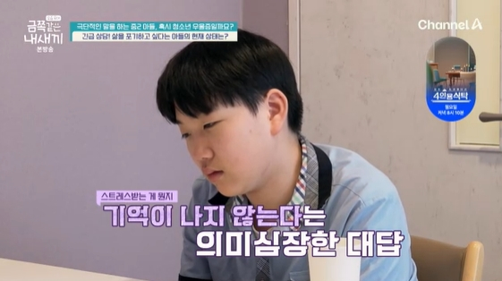 /사진=채널A 예능 프로그램 '요즘 육아 금쪽같은 내새끼'