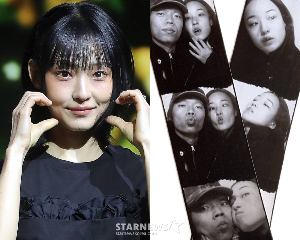 배우 전소니(왼쪽), 오존-전주니 커플 /사진=스타뉴스, 전주니 SNS