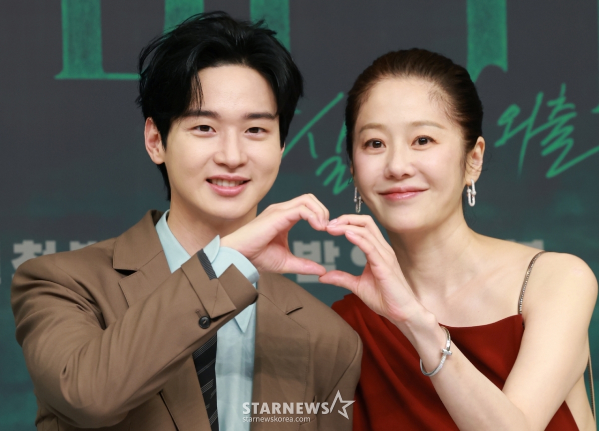 배우 장동윤과 고현정 /사진=(서울=뉴스1) 권현진 기자