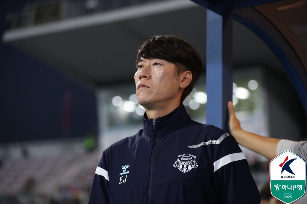 김은중 수원FC 감독. /사진=한국프로축구연맹 제공
