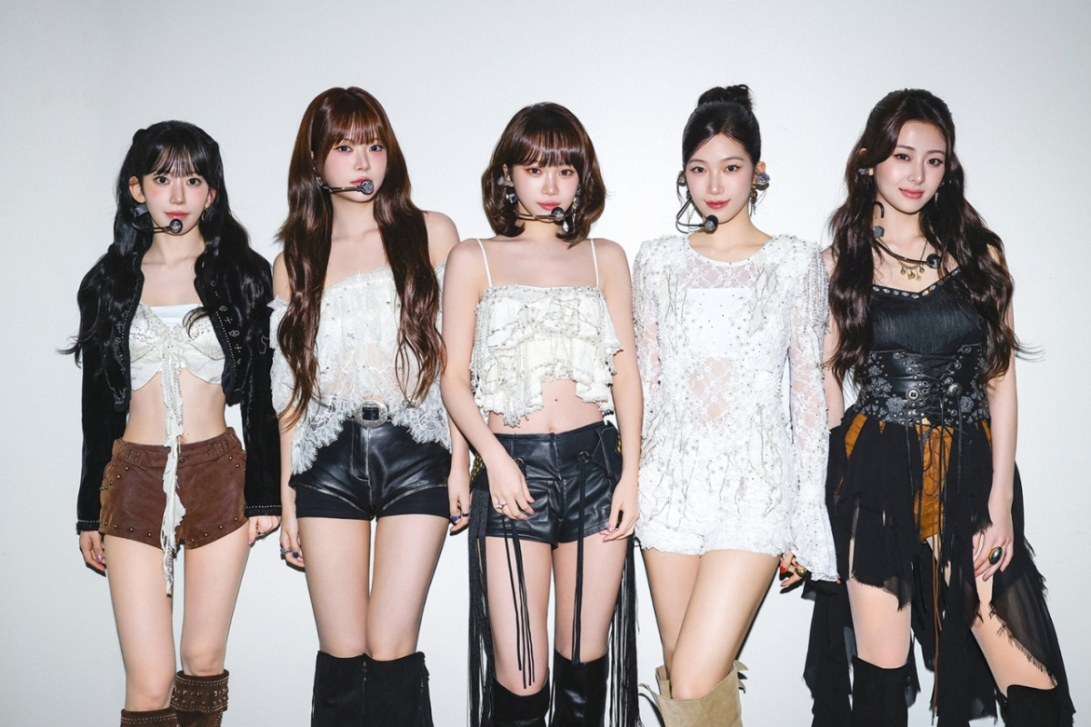 르세라핌 시애틀 공연 현장 사진/사진제공=쏘스뮤직
