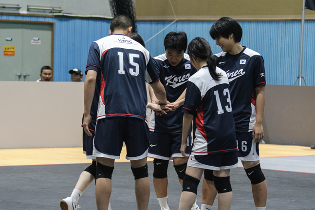 U-18 베이스볼5 대표팀 선수들. /사진=대한야구소프트볼협회
