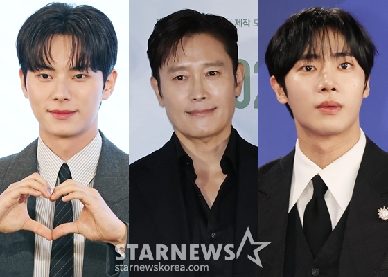 이채민, 이병헌, 추영우(왼쪽부터) /사진=스타뉴스