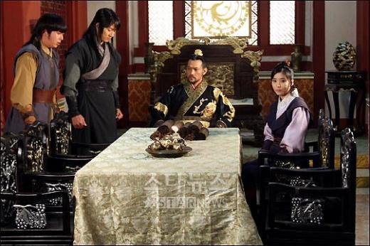 [★포토]촬영중인 '바람의 나라' 연기자들