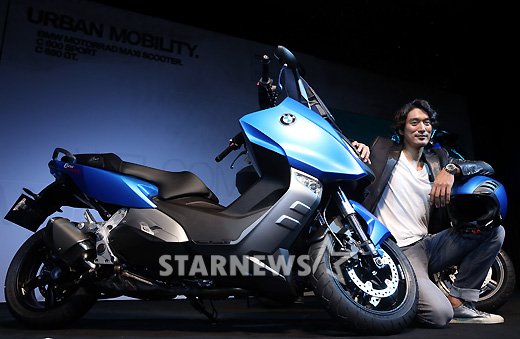 [★포토]김민준, '저도 바이크 마니아!'