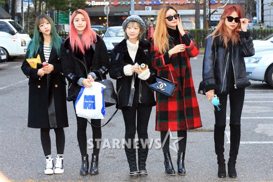 [★포토]EXID, 세련된 출근길 패션