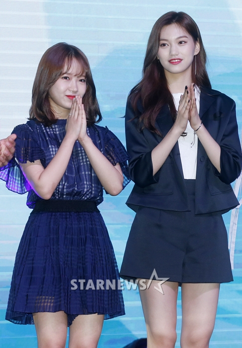 [★포토]최유정-김도연, '더 예뻐진 모습으로 등장'