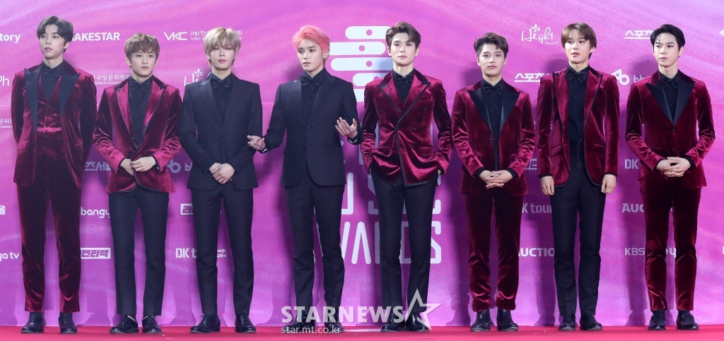 [★포토]NCT127, '서울가요대상 왔어요'