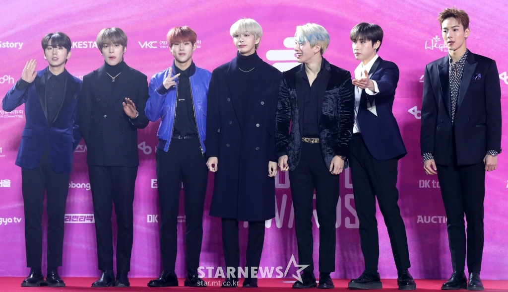 [★포토]몬스터엑스, '서울가요대상 왔어요'