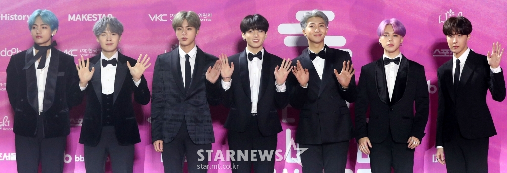 [★포토]방탄소년단, '멋짐 가득'