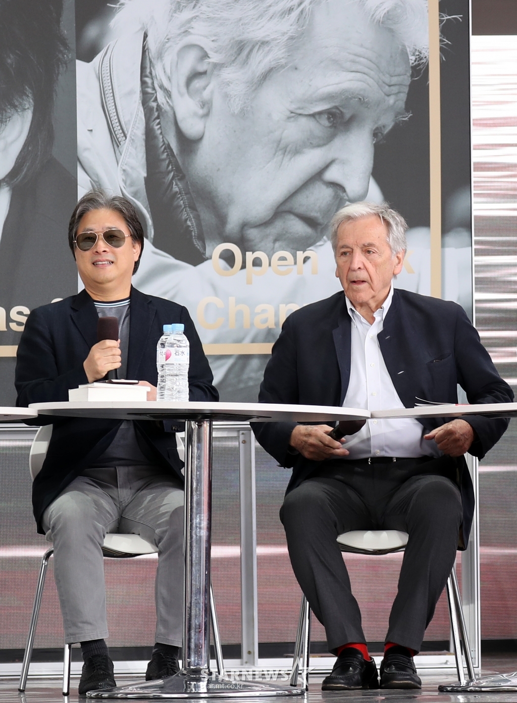 [★포토]부산에서 만난 박찬욱-코스타 가브라스