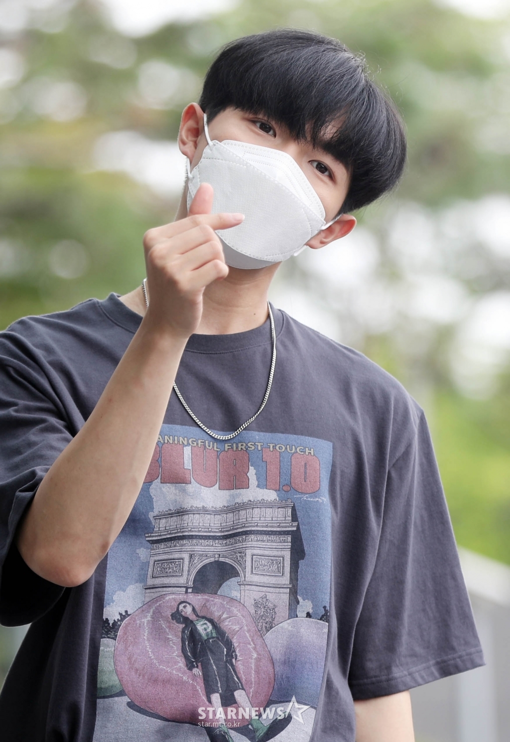 김재환 '순얼의 하트' [★포토]