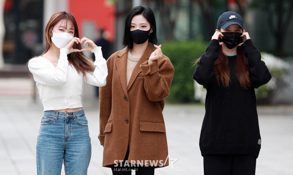 우주소녀 쪼꼬미 '아침부터 예쁜하트'[★포토]