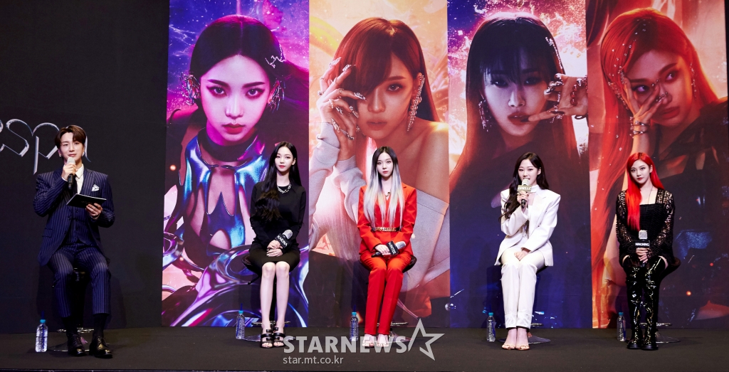 에스파 &amp;#39;Next Level&amp;#39; 컴백[★포토]