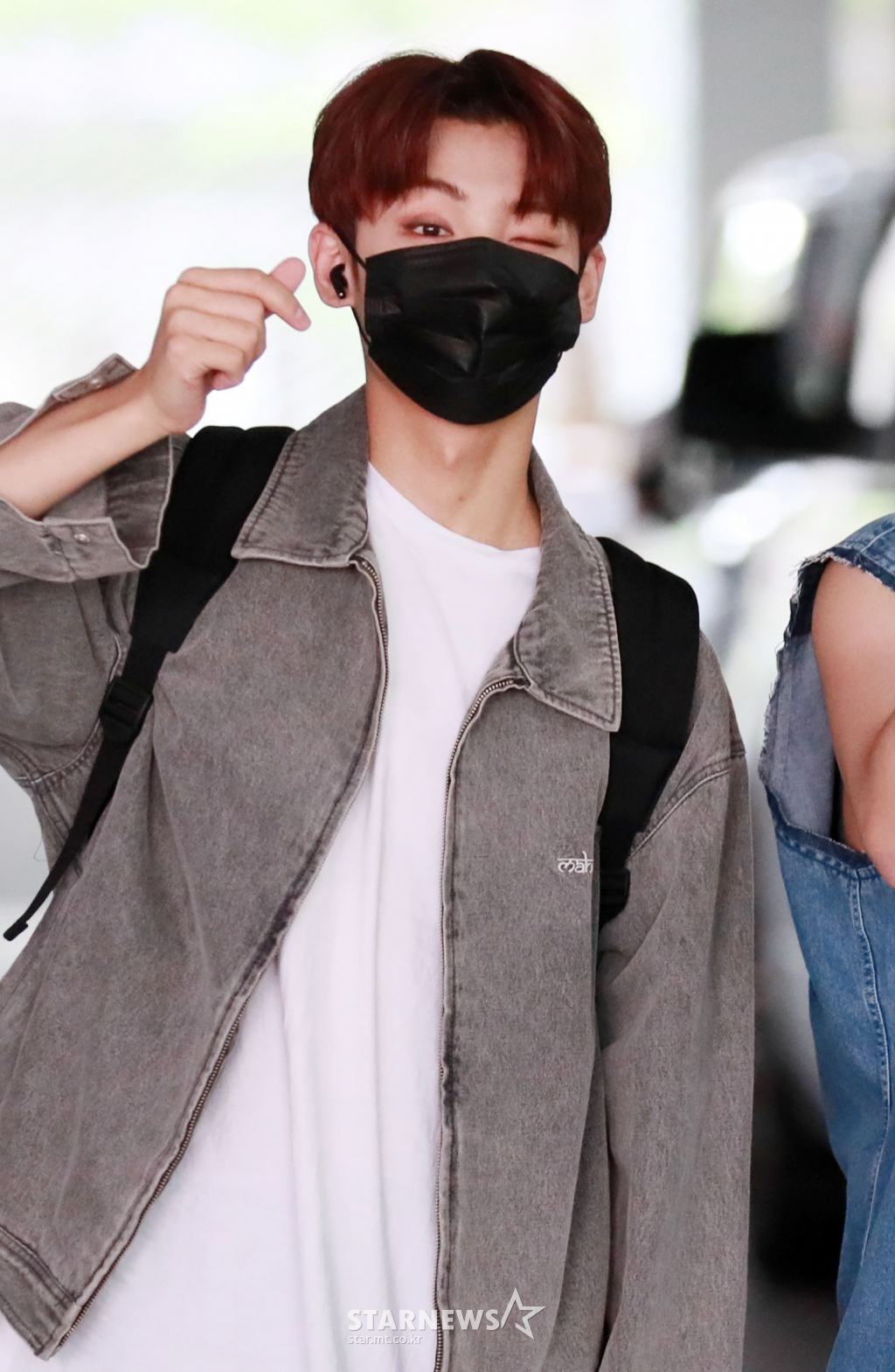 에이스 찬 '귀여운 윙크'[★포토]