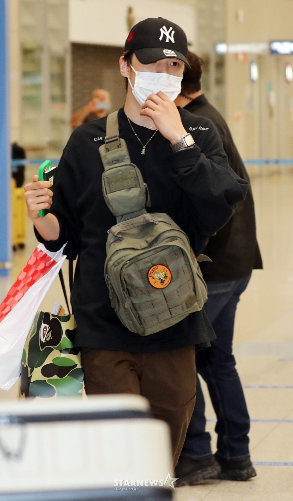 몬스타엑스 민혁 '밀리터리룩'[★포토]