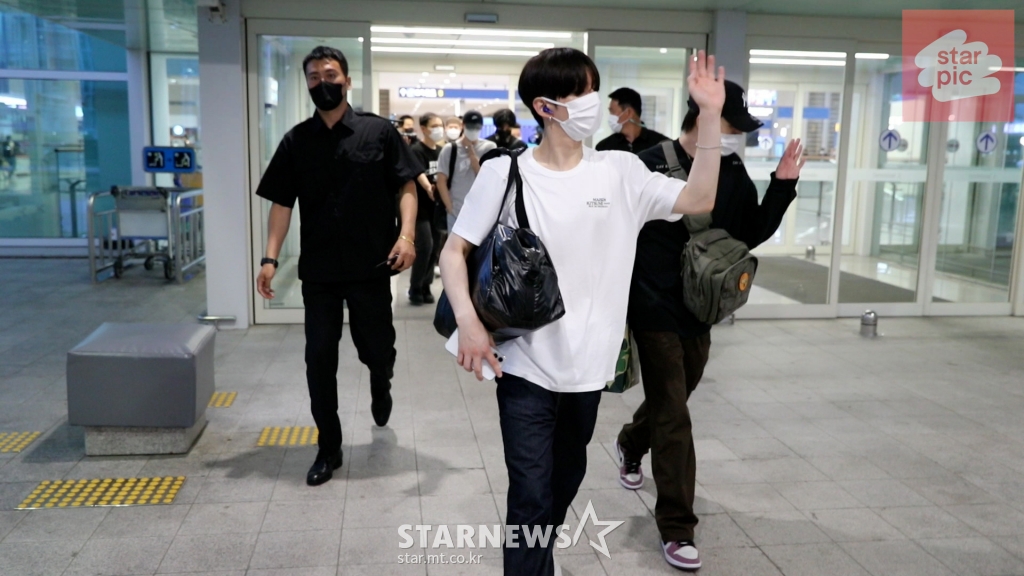 몬스타엑스 '유럽 미국 일본 순회공연 마치고 입국!'[영상]