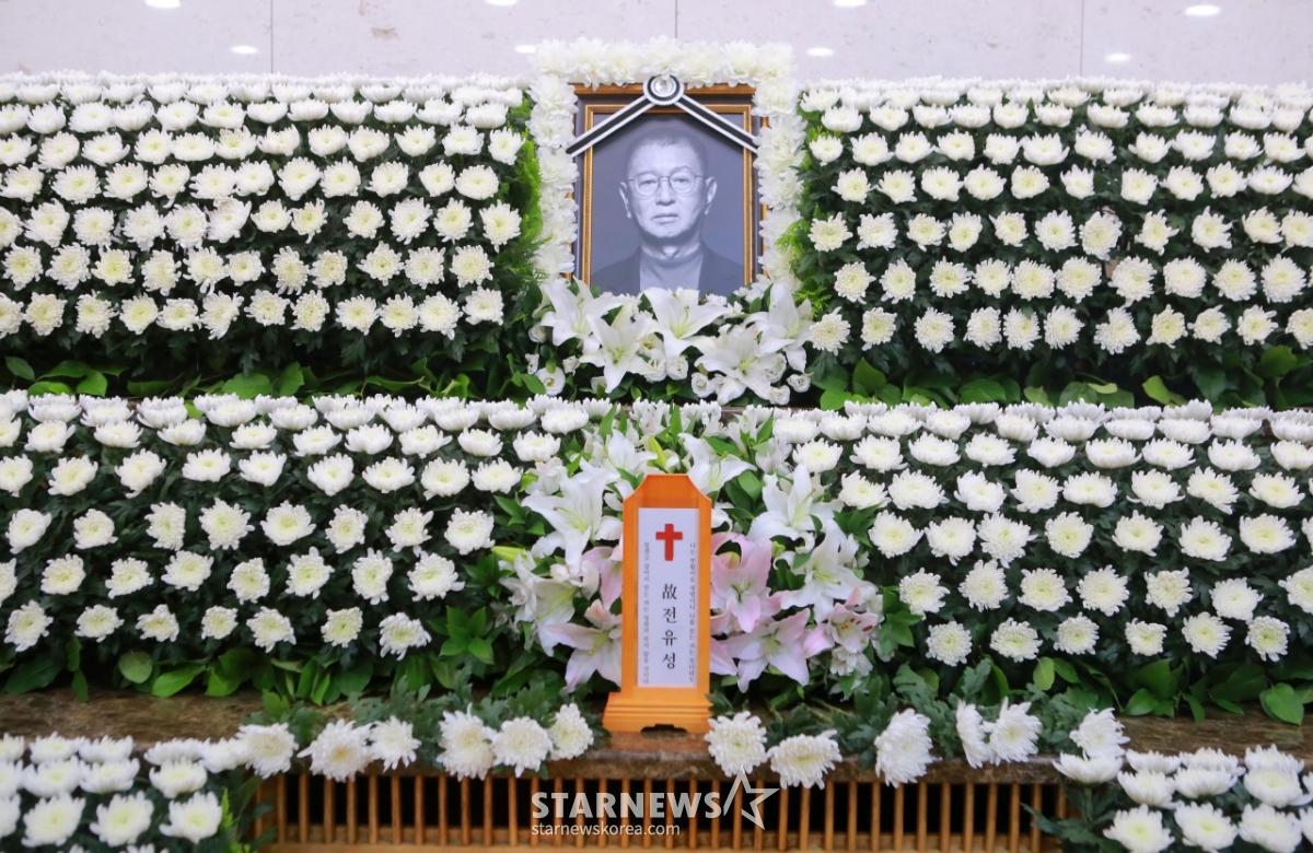 서울아산병원에 마련된 故전유성 빈소[★포토]