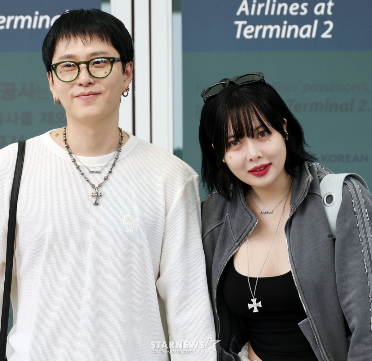 용준형-현아 부부 '잘 다녀올게요'[★포토]