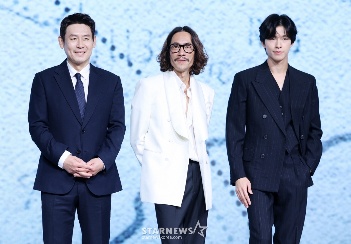 설경구-류승범-홍경, 색깔 다른 세 배우[★포토]