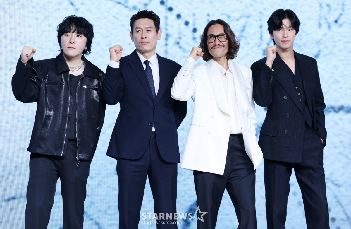 변성현 감독의 영화 '굿뉴스' 파이팅[★포토]