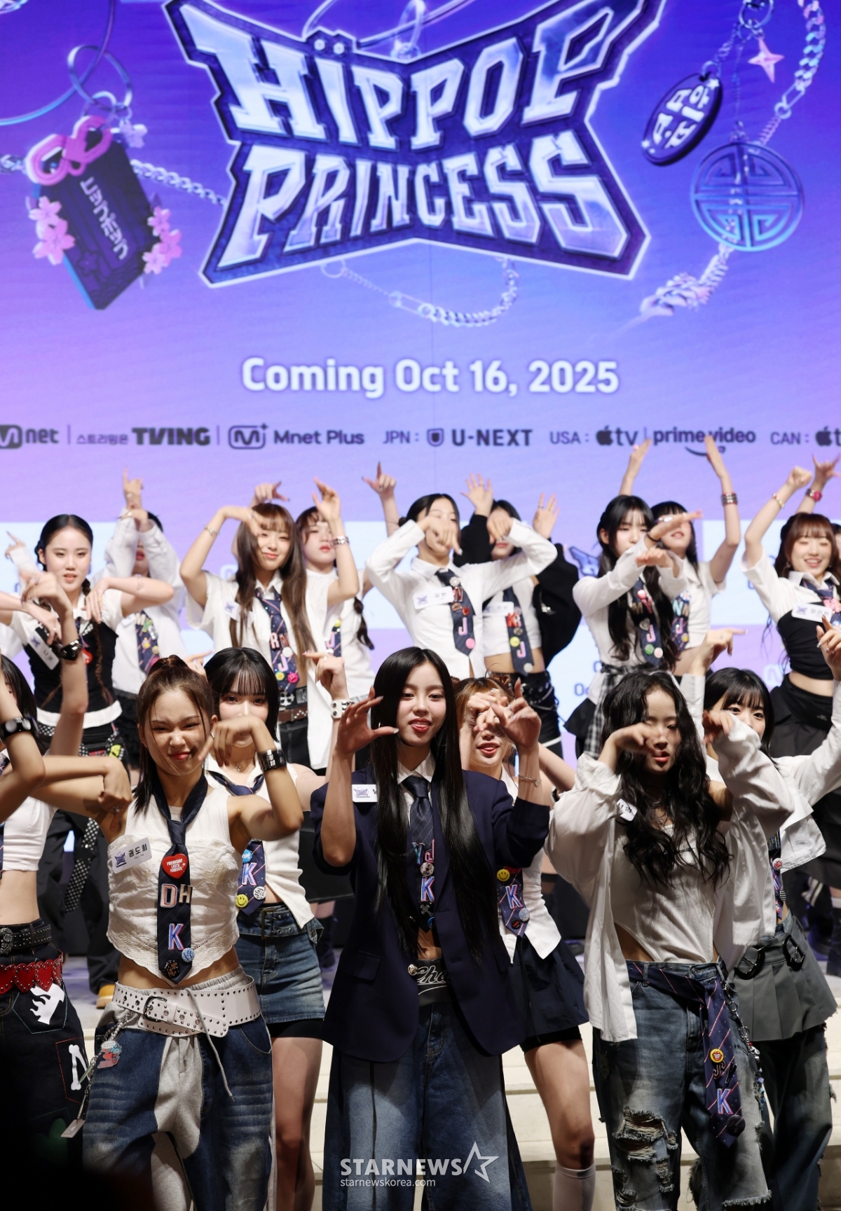 힙합 그룹 탄생 프로젝트 '언프리티 랩스타:힙팝 프린세스'[★포토]