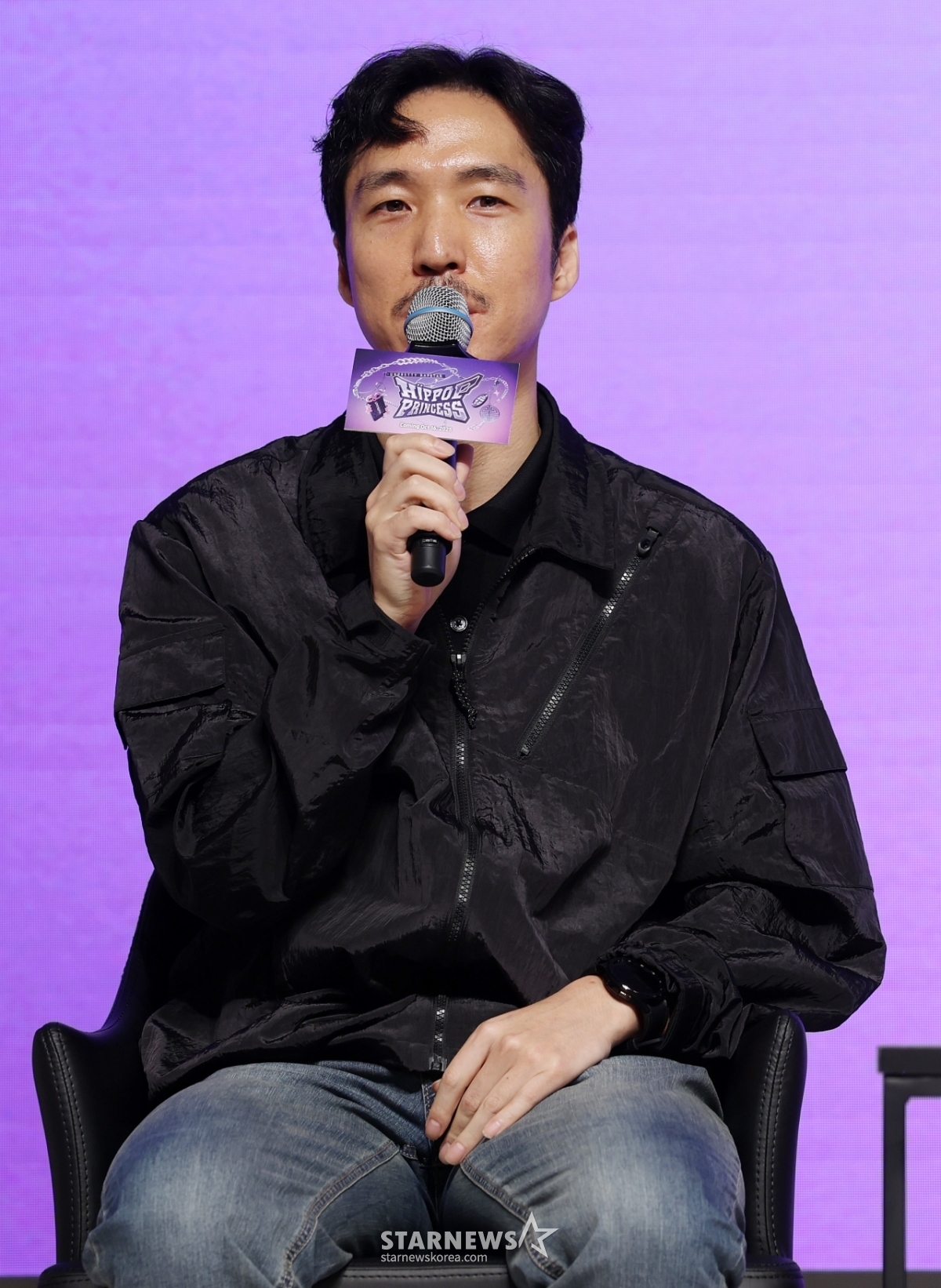 발언하는 정민석 PD[★포토]