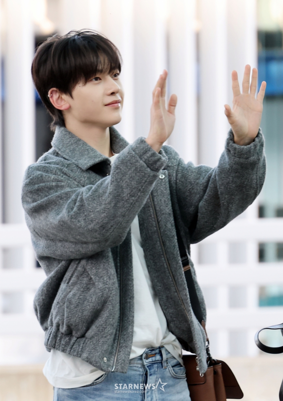 제로베이스원 석매튜 '제로즈 안녕~'[★포토]