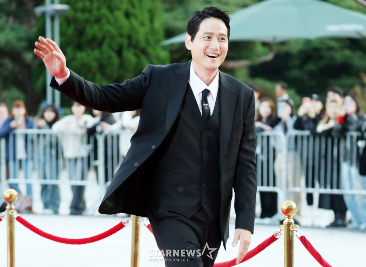 박해준, 정말 행복한 발걸음[★포토]