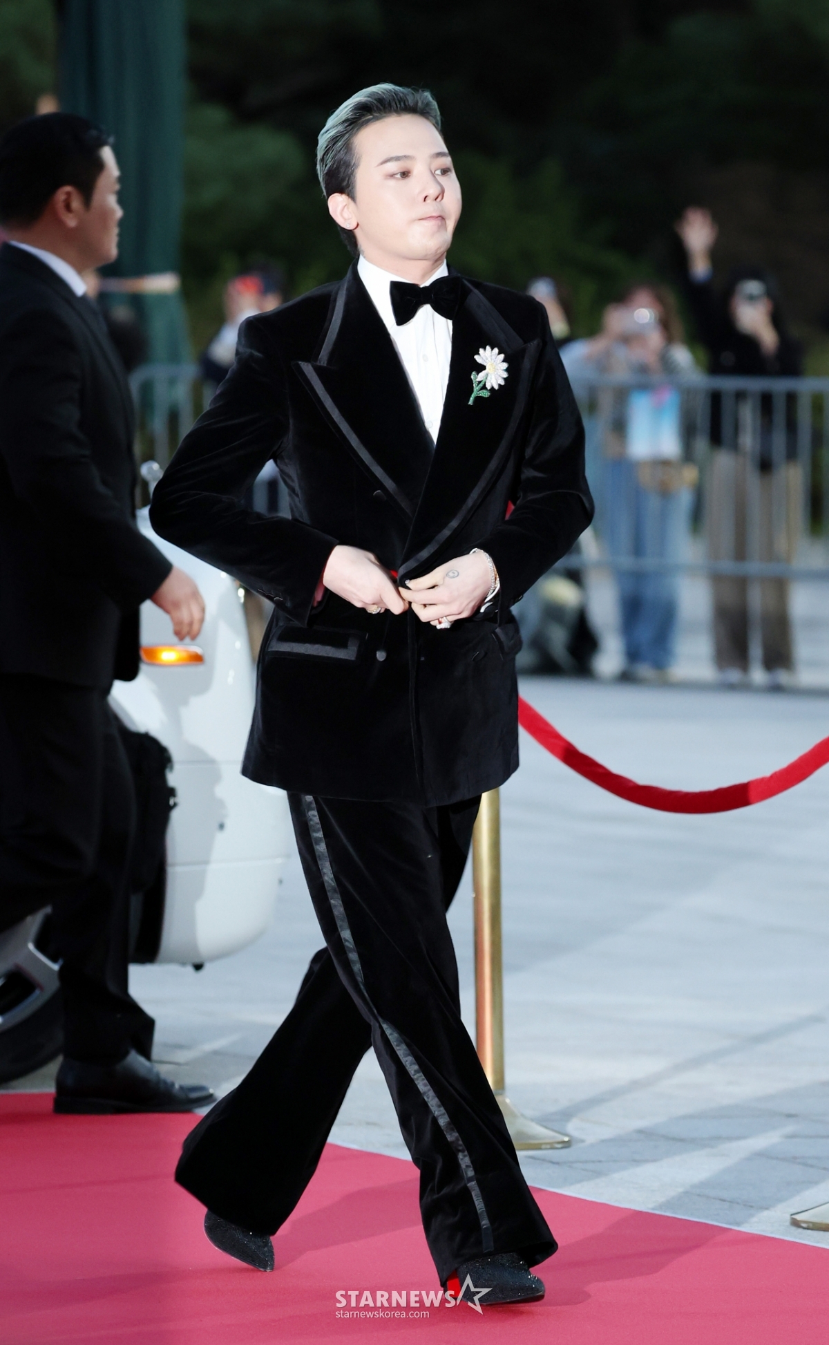 지드래곤, 긴장 느껴지는 발걸음[★포토]