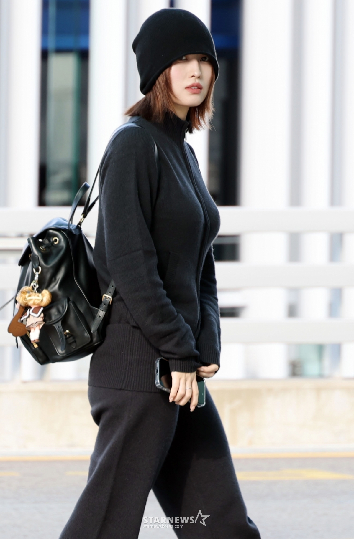 트와이스 모모 '오늘은 블랙' [★포토]