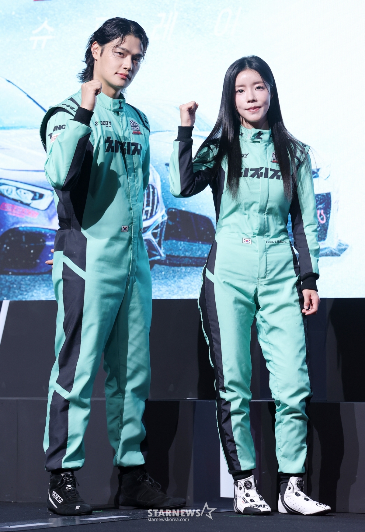 정혁-박시현, 최강 조합 팀 치지직[★포토]