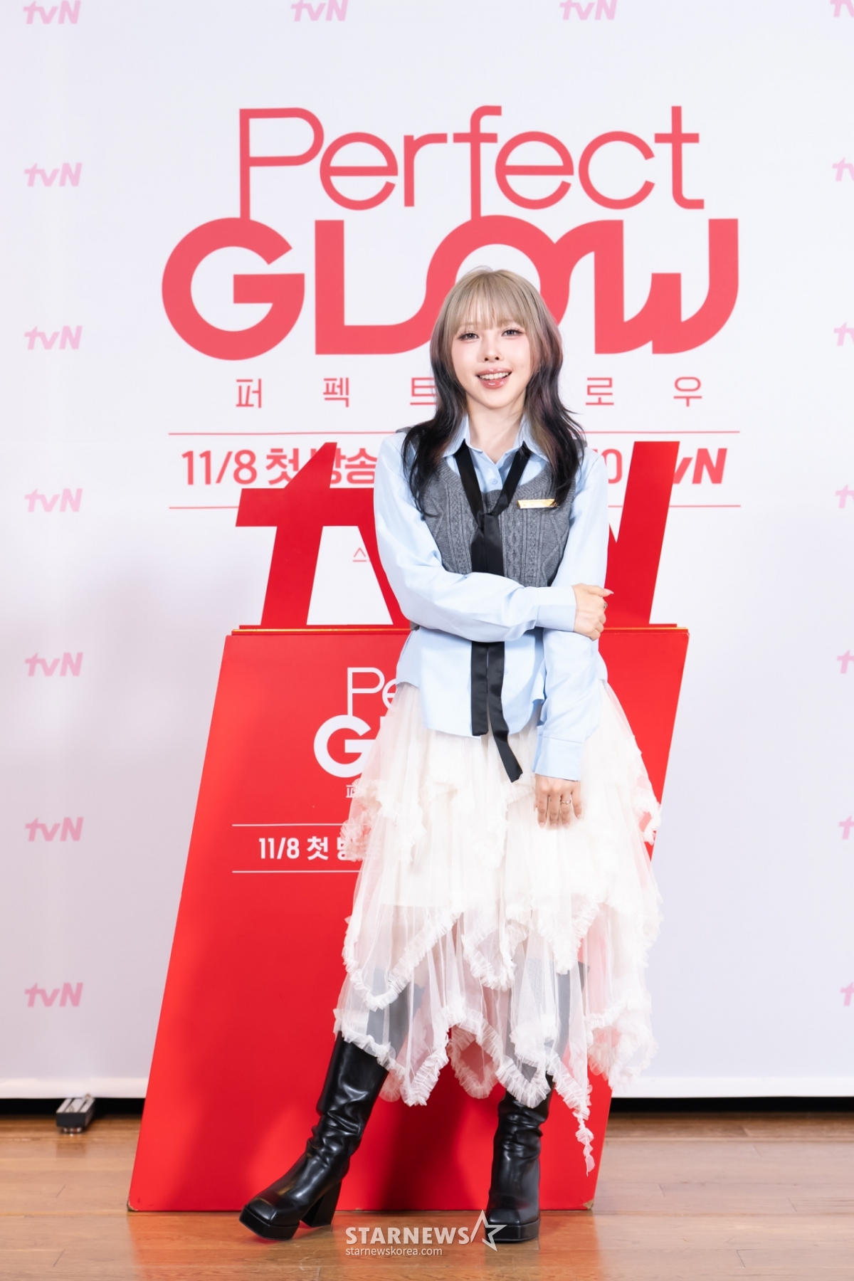 포니 '깜찍한 패션 센스'[★포토]