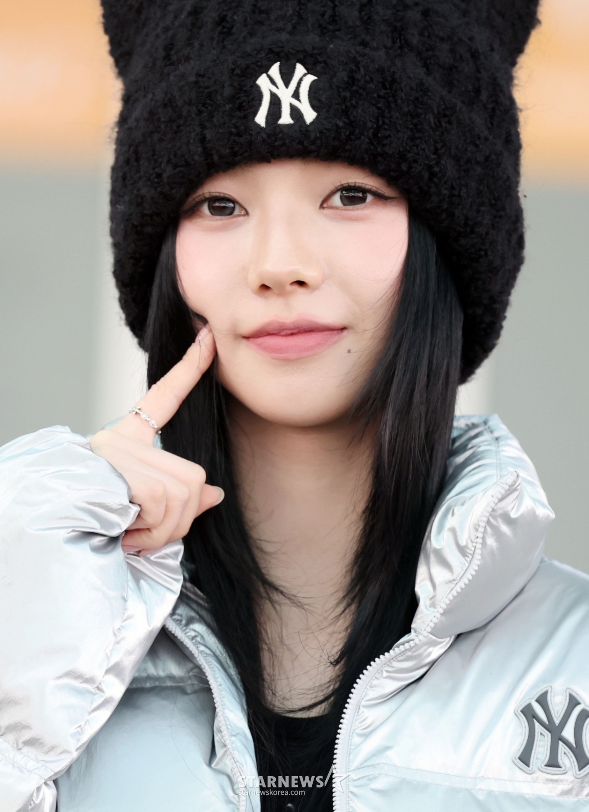 에스파 카리나 '심쿵 볼콕'[★포토]