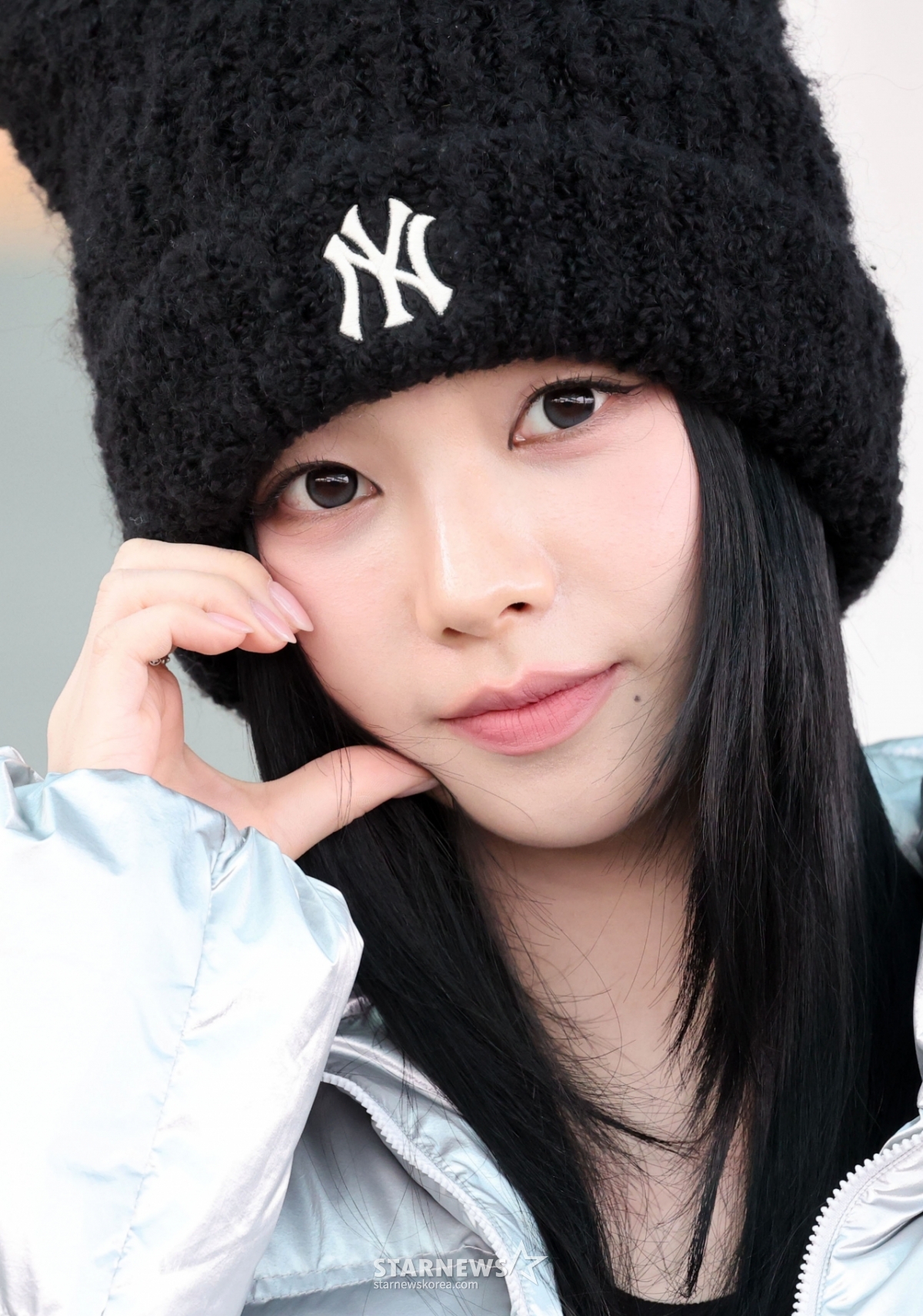 에스파 카리나 '예쁜 볼하트'[★포토]