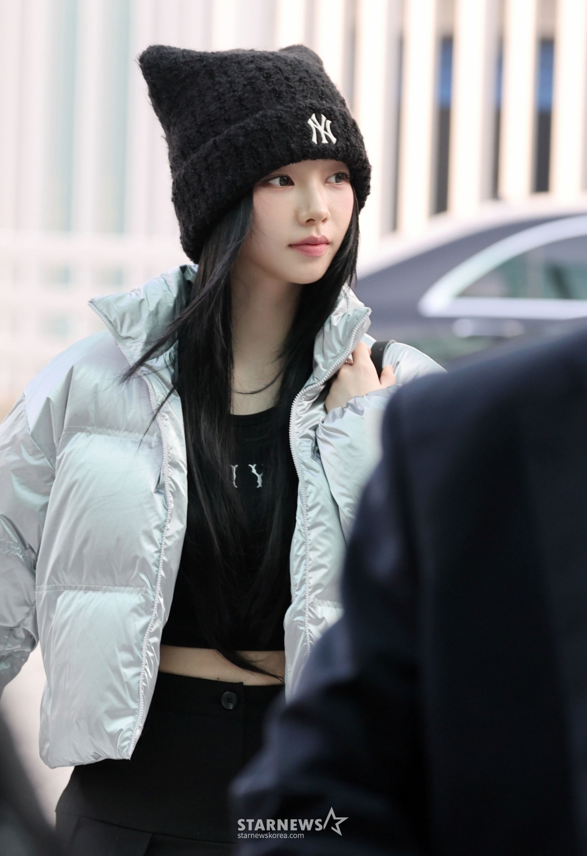 에스파 카리나 '우리팬들 안녕!'[★포토]