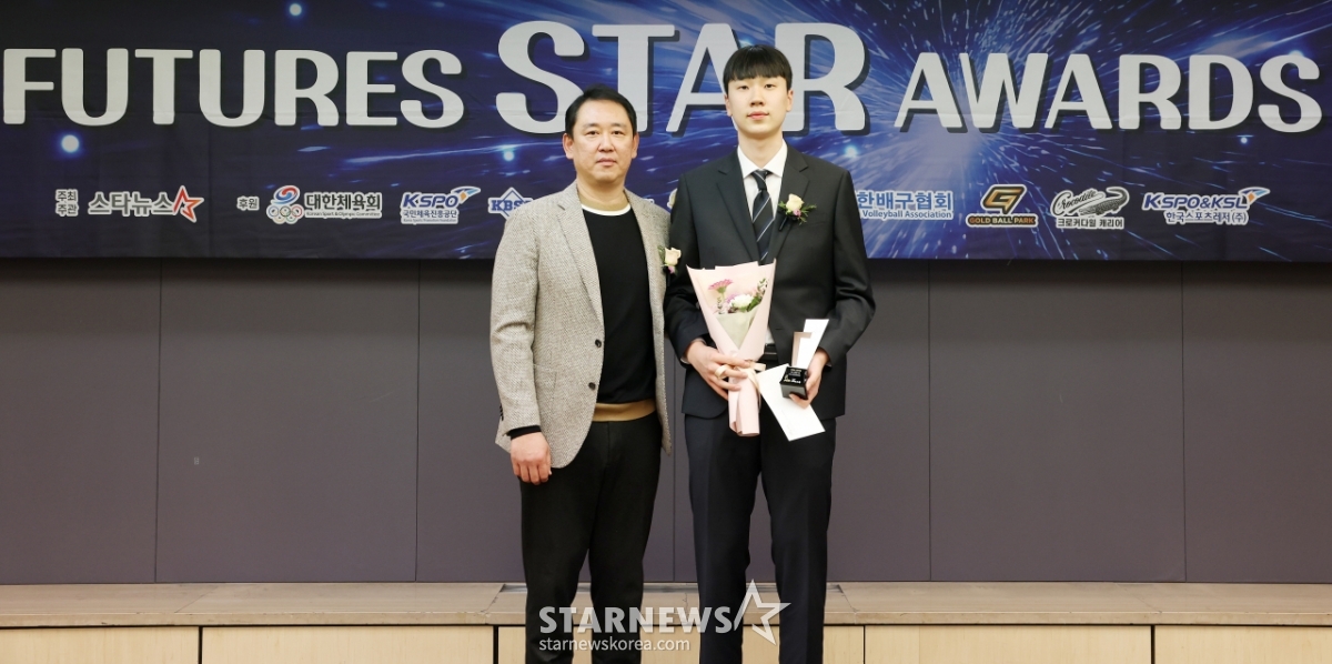 방강호, '2025 퓨처스 스타대상' 스타상 수상[★포토]