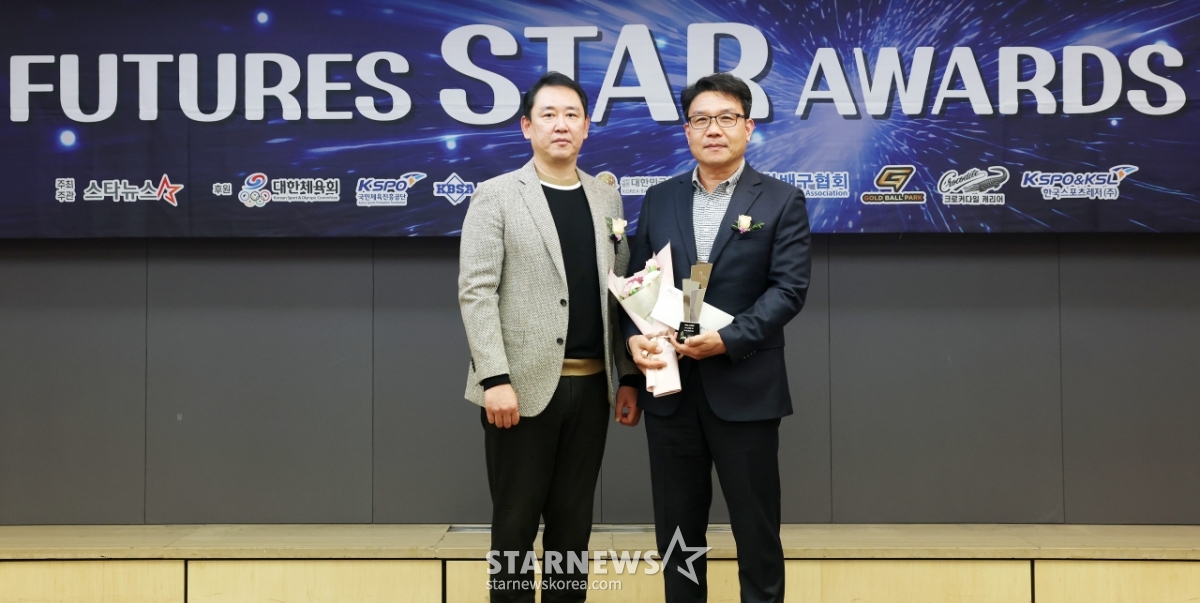 이지윤, '2025 퓨처스 스타대상' 스타상 수상[★포토]