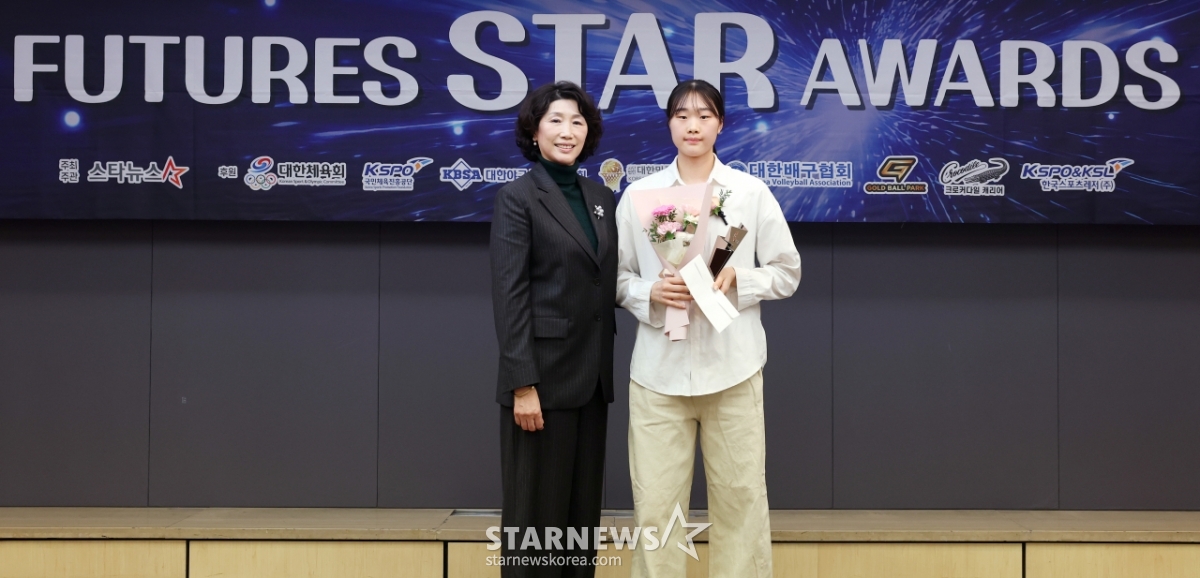 이가현, '2025 퓨처스 스타대상' 스타상 수상[★포토]