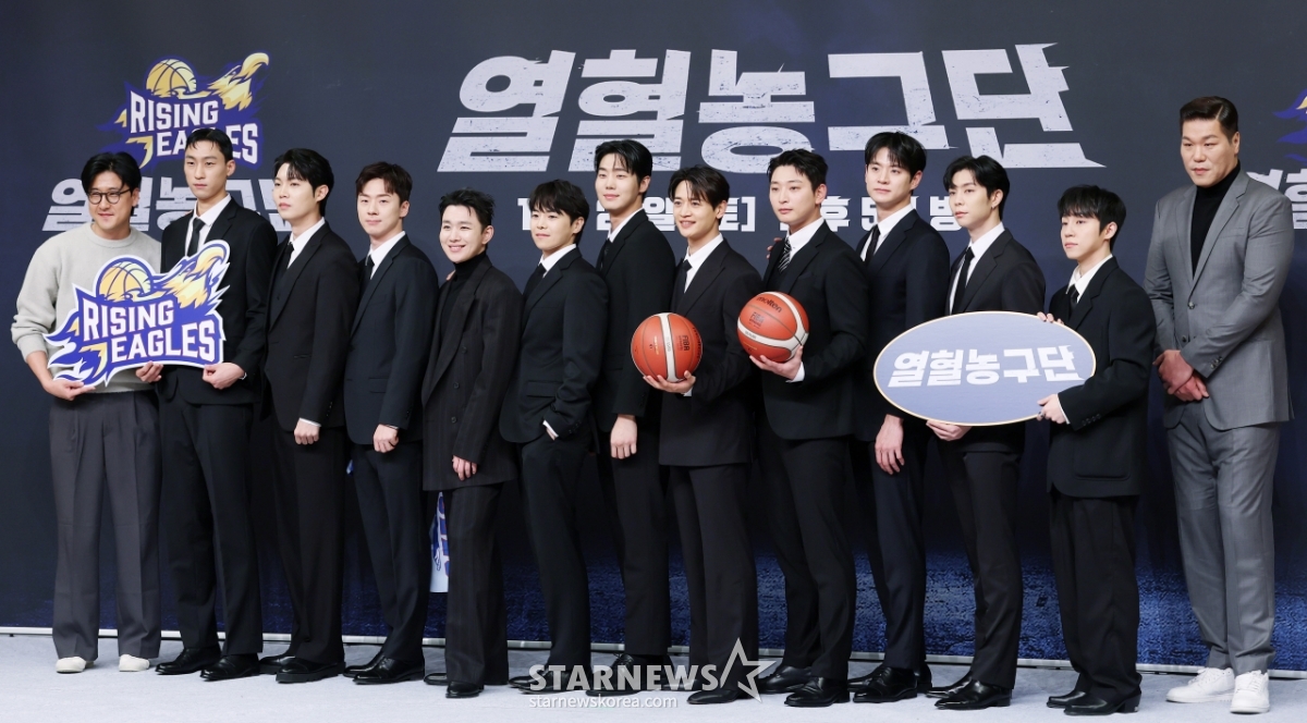 농구 붐은 온다, SBS 열혈농구단 시작[★포토]