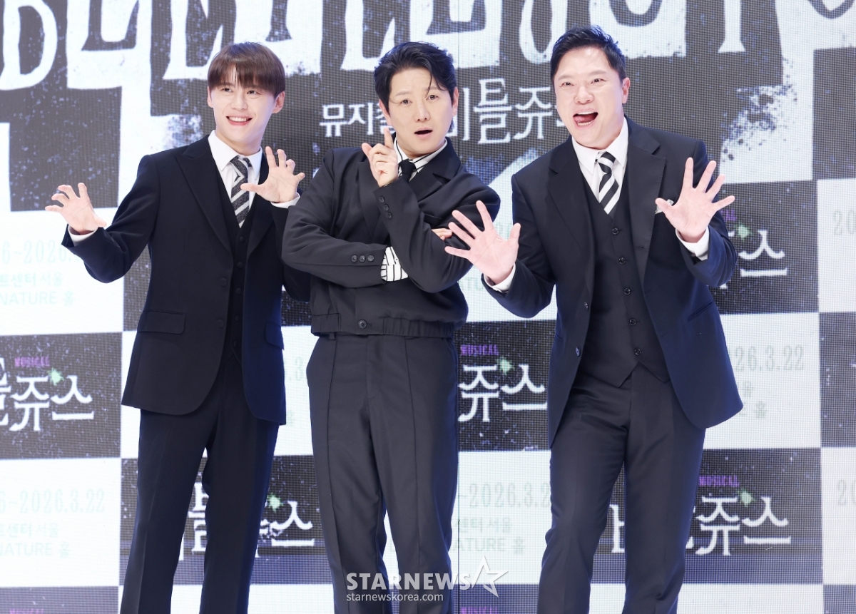 한국 재연 개막한 뮤지컬 '비틀쥬스'[★포토]