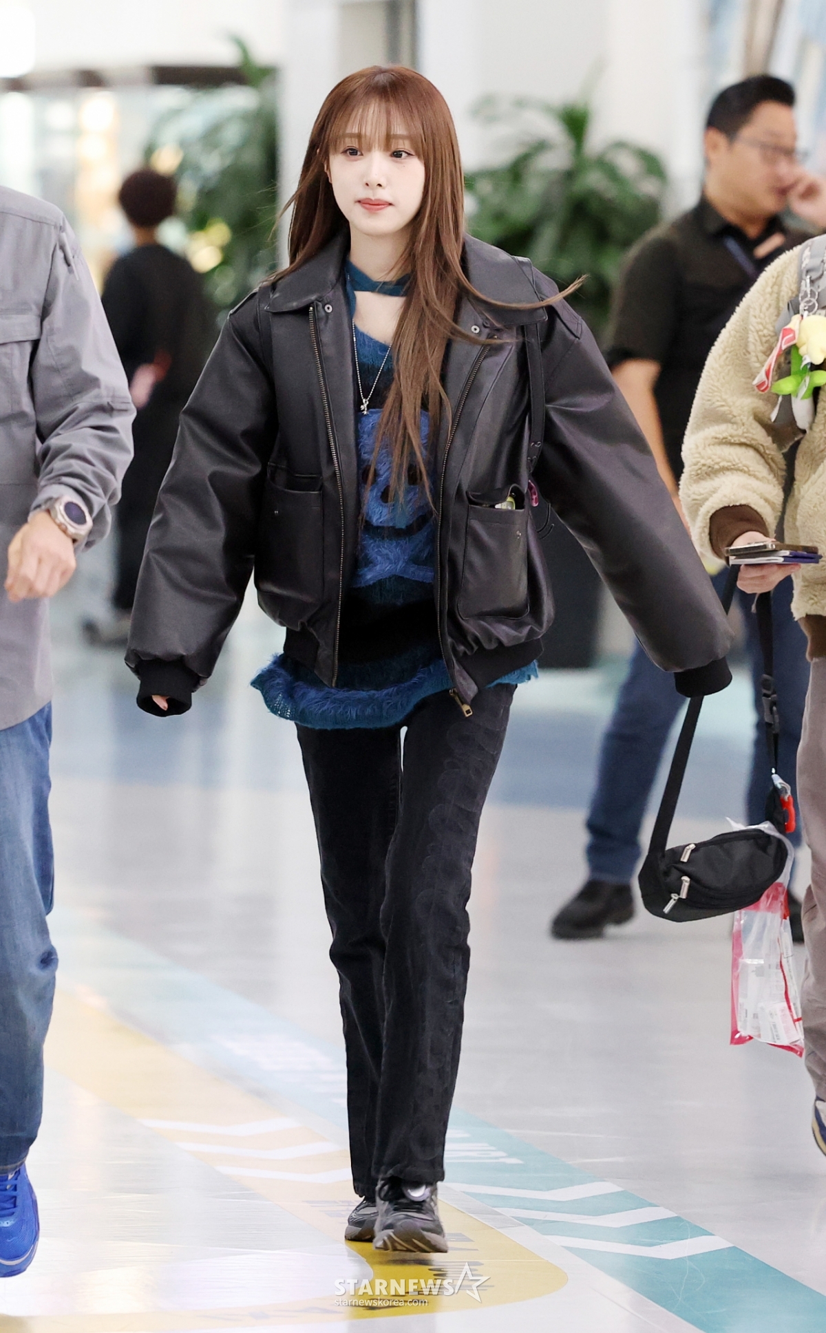 최예나, AAA 참석하러 대만 입국[★포토]